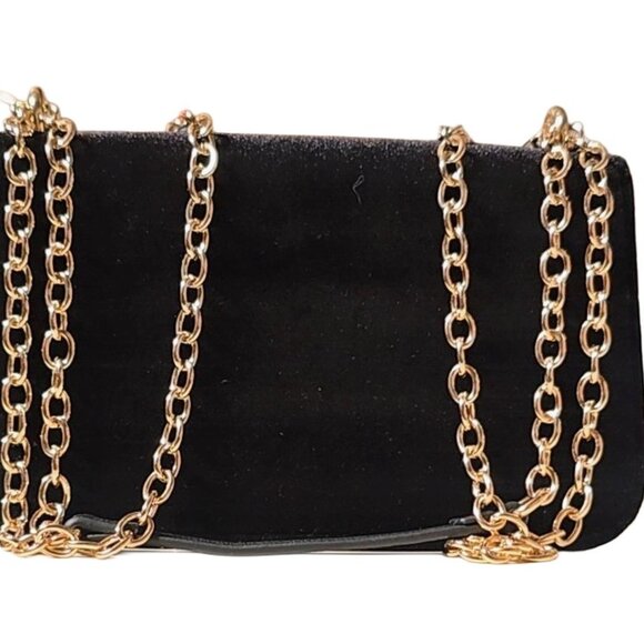 Tommy Hilfiger Solid Black Polyester Sling Bag - New - Picture 3 of 3